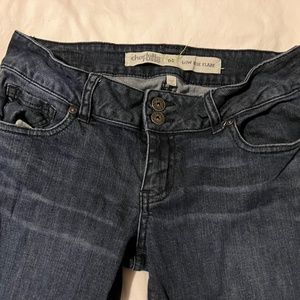 SIZE 6SHORT WOMEN'S JEANS BUNDLE 2 PAIR LEVI'S + CHARLOTTE ROUSE LOT1095